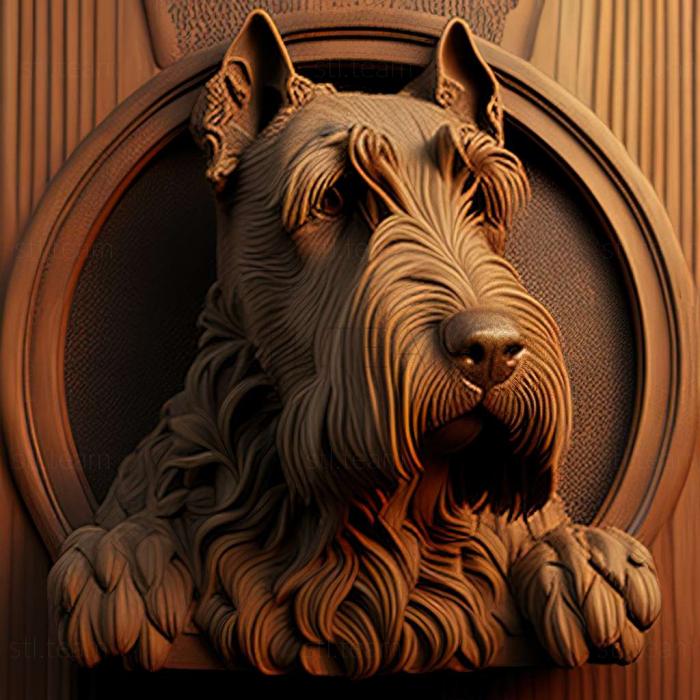 3D модель Собака староанглійський терєр (STL)